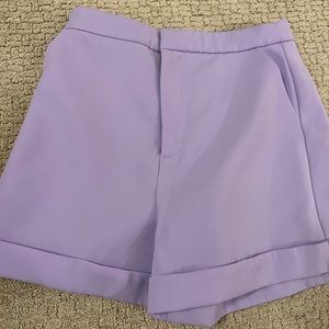 Taylor Swift Eras Tour Lavender Haze Endless Rose high waist shorts.